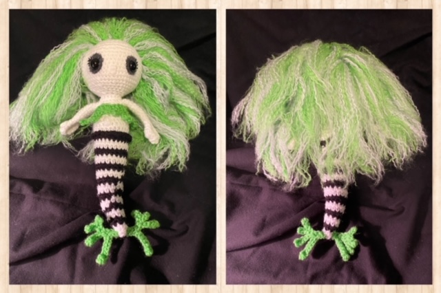 Beetlejuice inspired mermaid