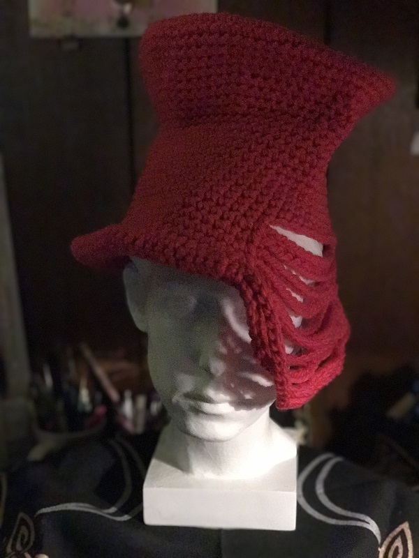 Deconstructed Top Hat Hot pink