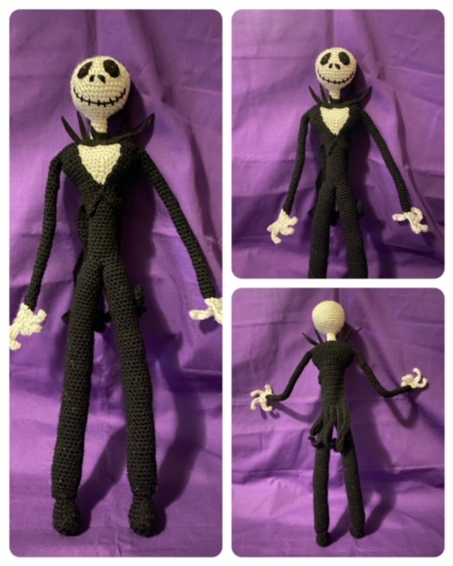 Jack Skellington amigurumi