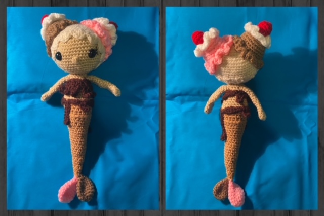 Neapolitan Mermaid Amigurumi