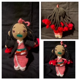 Nezuko amigurumi