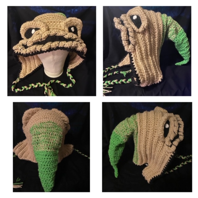 Oogie Boogie inspired Hood