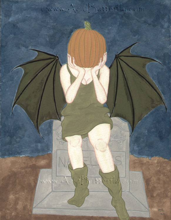 Pumpkin the Shy Faerie