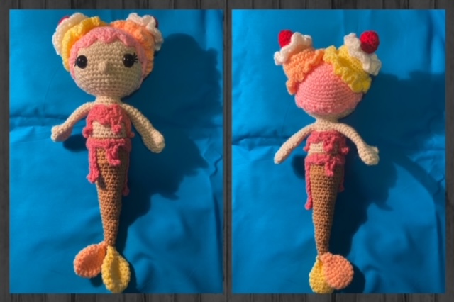 Sherbet Mermaid Amigurumi