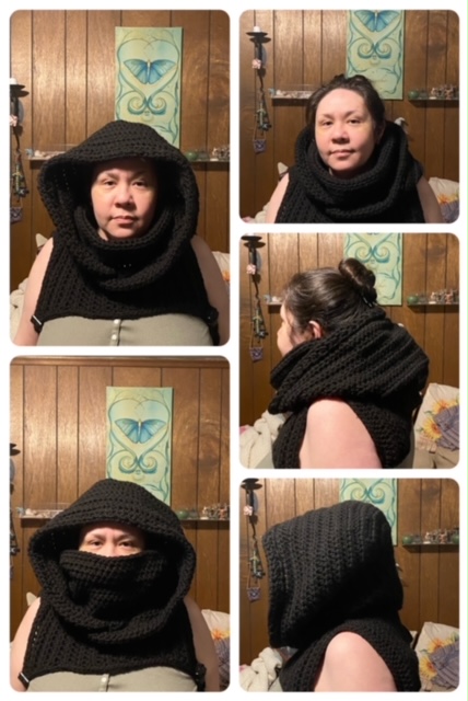 Matrix hood black