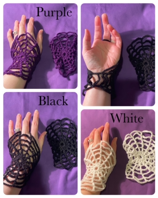 Spiderweb glovelets