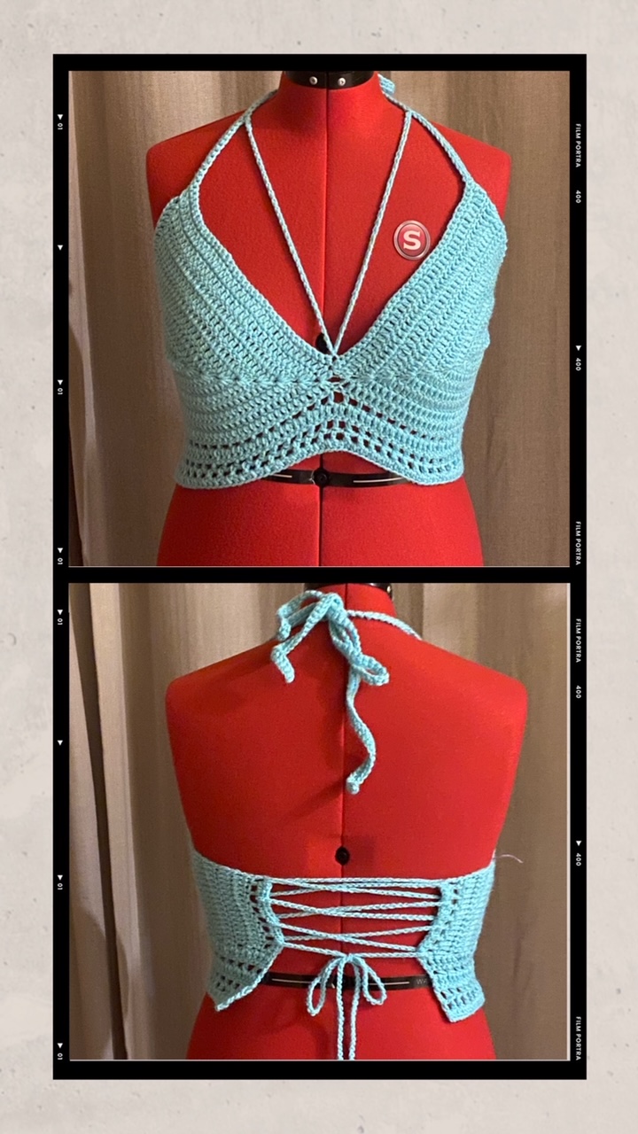 strappy top in Minty green D