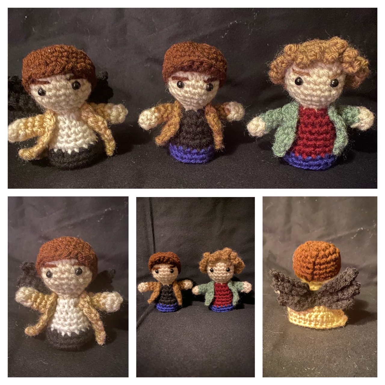 Sam Winchester amigurumi